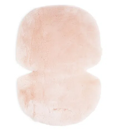 Binibamba Baby Snuggler® Shearling Stroller Liner In Pink