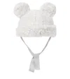 Binibamba Baby Wool Beanie In White