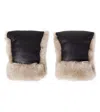Binibamba Buggy Shearling Mittens In Black