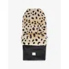 Binibamba Leopard Puff Muff Sheepskin Pram Footmuff In Multi