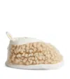 Binibamba Merino Booties In Beige