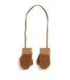 Binibamba Merino Wool Bruno Mittens In Brown