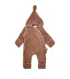 Binibamba Merino Wool Bruno Snugglesuit In Brown