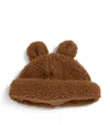 Binibamba Merino Wool Teddy Hat In Brown