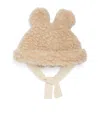 Binibamba Tie-up Teddy Hat In Beige
