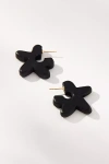 Binky And Lulu Mini Floret Earrings In Black