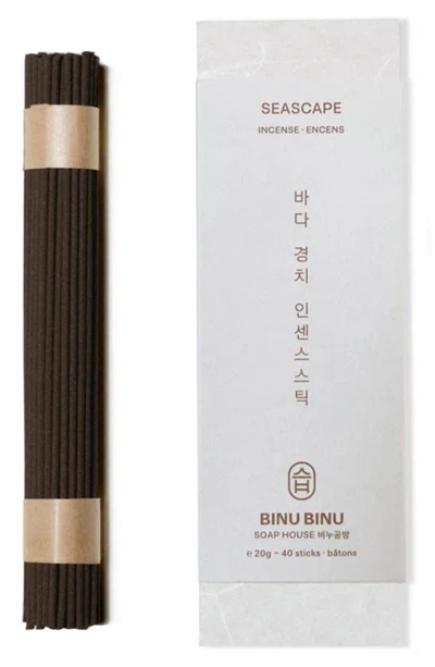 Binu Binu 40-pack Seascape Incense In Brown