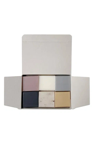 Binu Binu 6-pack Mini Soap Box In White Multi
