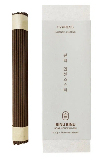 Binu Binu 70-pack Cypress Incense In Brown