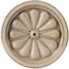 Binu Binu Beige Roof Tile Flower Incense Holder In Clay Beige
