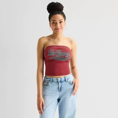 Bio Dr Pepper Tube Top Womens Juniors Tube Top In Red