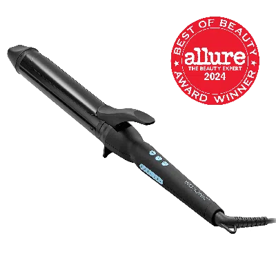 Bio Ionic Long Barrel Curling Iron In Black