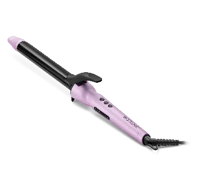 Bio Ionic Long Barrel Curling Iron Soft Amethyst-1" By  In White