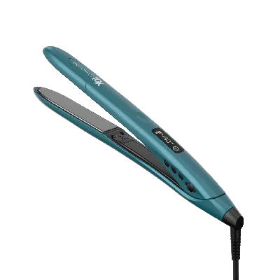 Bio Ionic Teal Tides 10x Styling Iron In Transparent