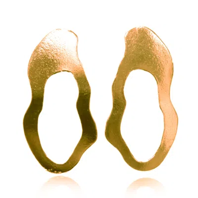 Bio-trimmings Women's Bayliss Statement Earrings - Gold