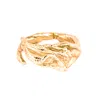 Bio-trimmings Women's Carrara Adjustable Ring -  Recycled Gold Vermeil