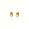 Bio-trimmings Women's Carrara Stud Earrings - Gold