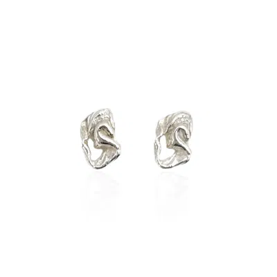 Bio-trimmings Women's Carrara Stud Earrings - Silver