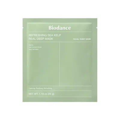 Biodance Refreshing Sea Kelp Sheet Face Mask 1pc Sachets/units