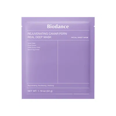 Biodance Rejuvenating Caviar Pdrn Real Deep Sheet Face Mask 1pc Sachets/units