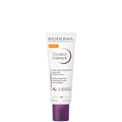 Bioderma Cicabio Ultra Reparing Soothing Cream With Spf50+ 40ml In White