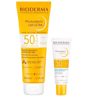 Bioderma Face And Body Spf50 Protection Bundle In White