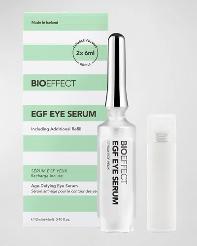 BIOEFFECT EGF EYE SERUM AND REFILL, 2 X 0.2 OZ.