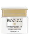 Bioglea Sensitive Face Cream Fragrance Free 50 ml In White