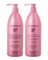 Biokeratin Unisex 33.8oz & 33.4oz Biotin & Collagen Thickening Shampoo & Conditioner In Transparent
