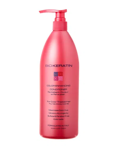 Biokeratin Unisex 33.8oz Color Enhancing Conditioner In Transparent