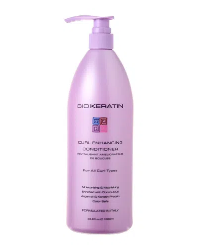 Biokeratin Unisex 33.8oz Curl Enhancing Conditioner In Transparent