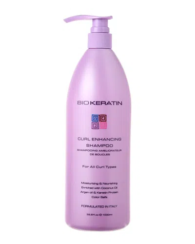 Biokeratin Unisex 33.8oz Curl Enhancing Shampoo In Transparent