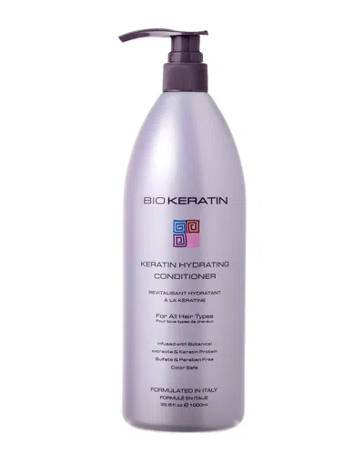 Biokeratin Unisex 33.8oz Hydrating Conditioner In Transparent