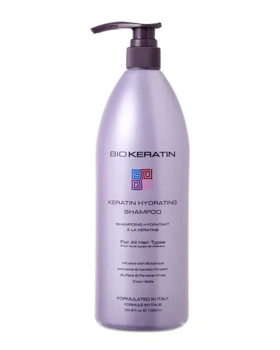Biokeratin Unisex 33.8oz Hydrating Shampoo In White