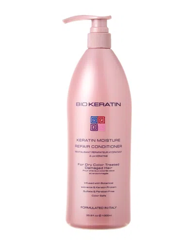 Biokeratin Unisex 33.8oz Moisture Repair Conditioner In White