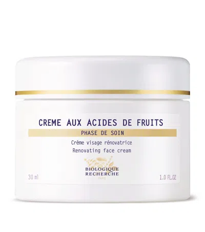 Biologique Recherche Crème Aux Acides De Fruits In White