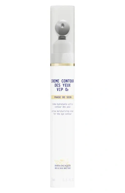 Biologique Recherche Crème Contour Des Yeux Vip O2 Eye Cream In Transparent