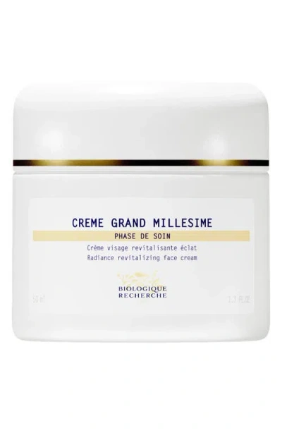 Biologique Recherche Creme Grand Millesime Radiance Revitalizing Face Cream In Transparent