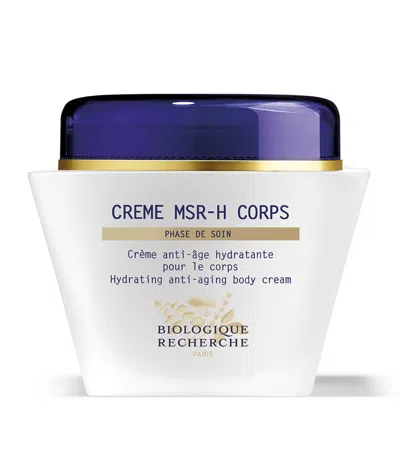 Biologique Recherche Crème Msr-h Corps In White
