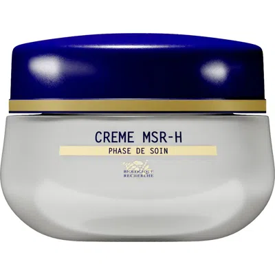 Biologique Recherche Crème Msr-h Face Cream In Transparent