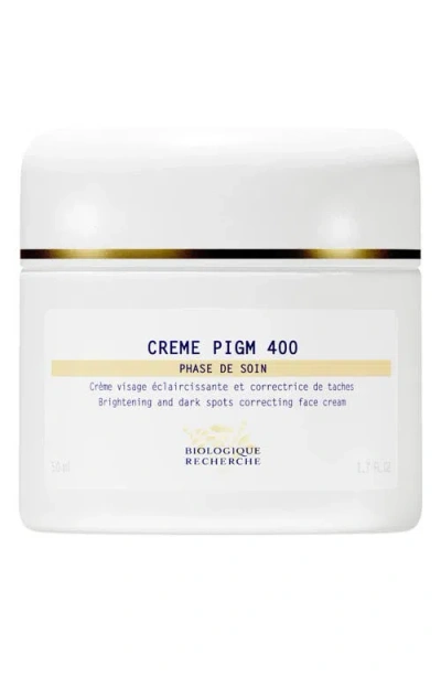 Biologique Recherche Creme Pigm 400 In Transparent