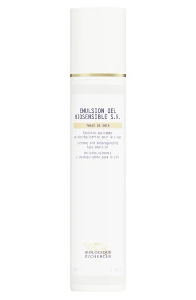 Biologique Recherche Emulsion Gel Biosensible S.r. Face Emulsion In Transparent