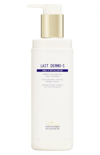 Biologique Recherche Lait Dermo-s Soothing Makeup Remover In Transparent