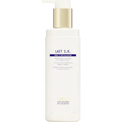 Biologique Recherche Lait S.r. Purifying Makeup Remover In Transparent