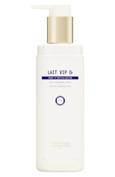 Biologique Recherche Lait Vip O2 Oxygenating Cleansing Milk In Transparent