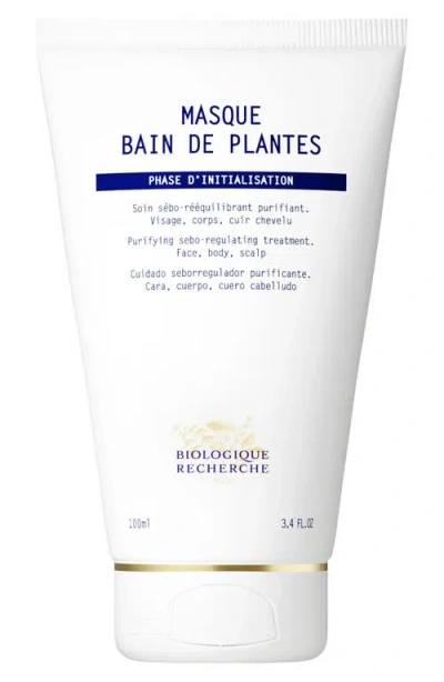 Biologique Recherche Masque Bain De Plantes Purifying Treatment In Transparent