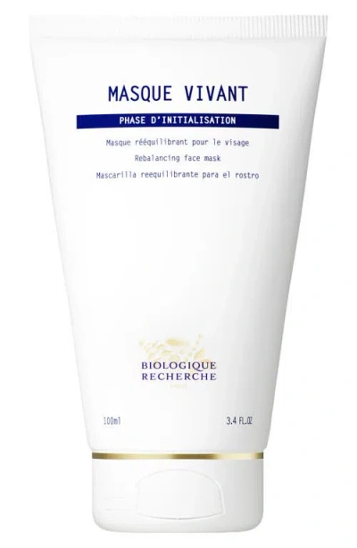 Biologique Recherche Masque Vivant Rebalancing Face Mask In White