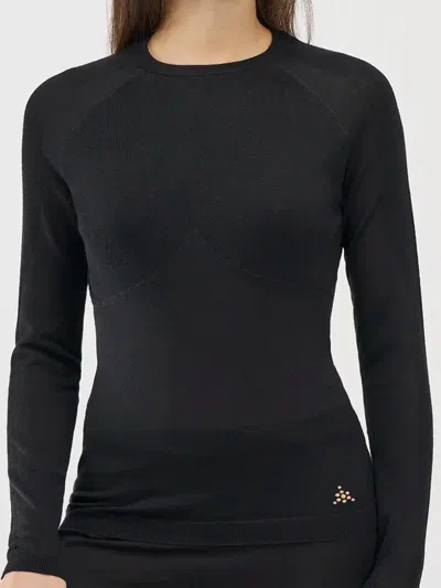Bioma Crew Neck Base Layer M/l In Black