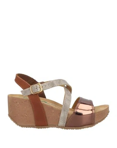 Bionatura® Bionatura Woman Sandals Platinum Size 8 Leather