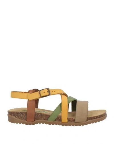 Bionatura® Bionatura Woman Sandals Taupe Size 5 Leather